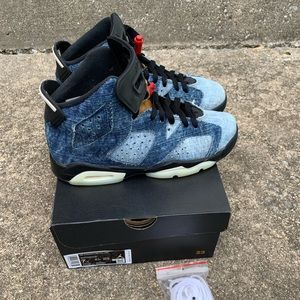 Air Jordan 6 Retro Washed Denim Collectors Sneaks
